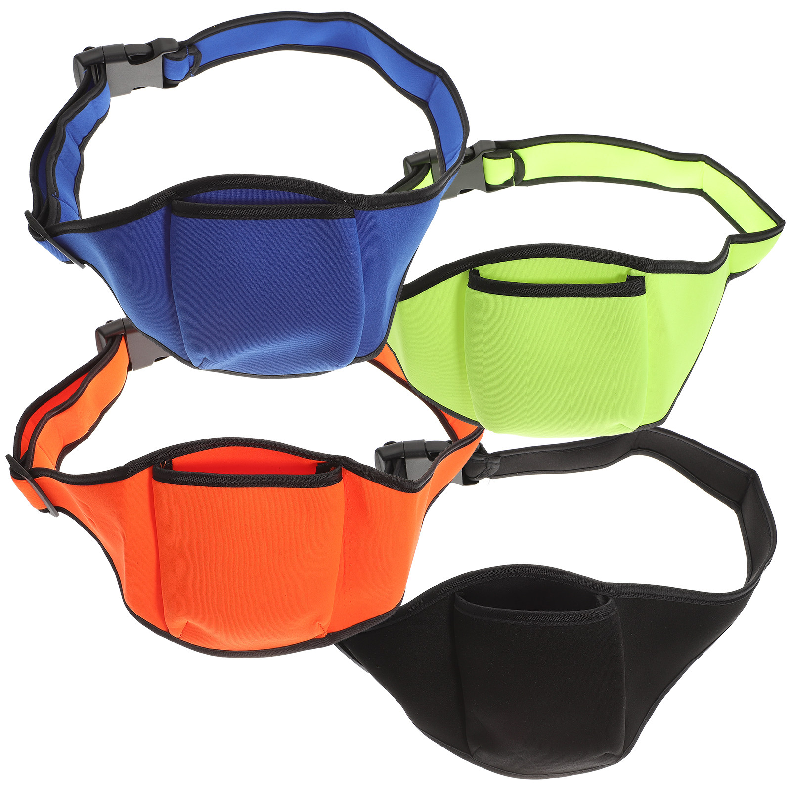 Yoga And Fitness Instructor - 4Pcs Microphone Belt Pouches Durable Mic