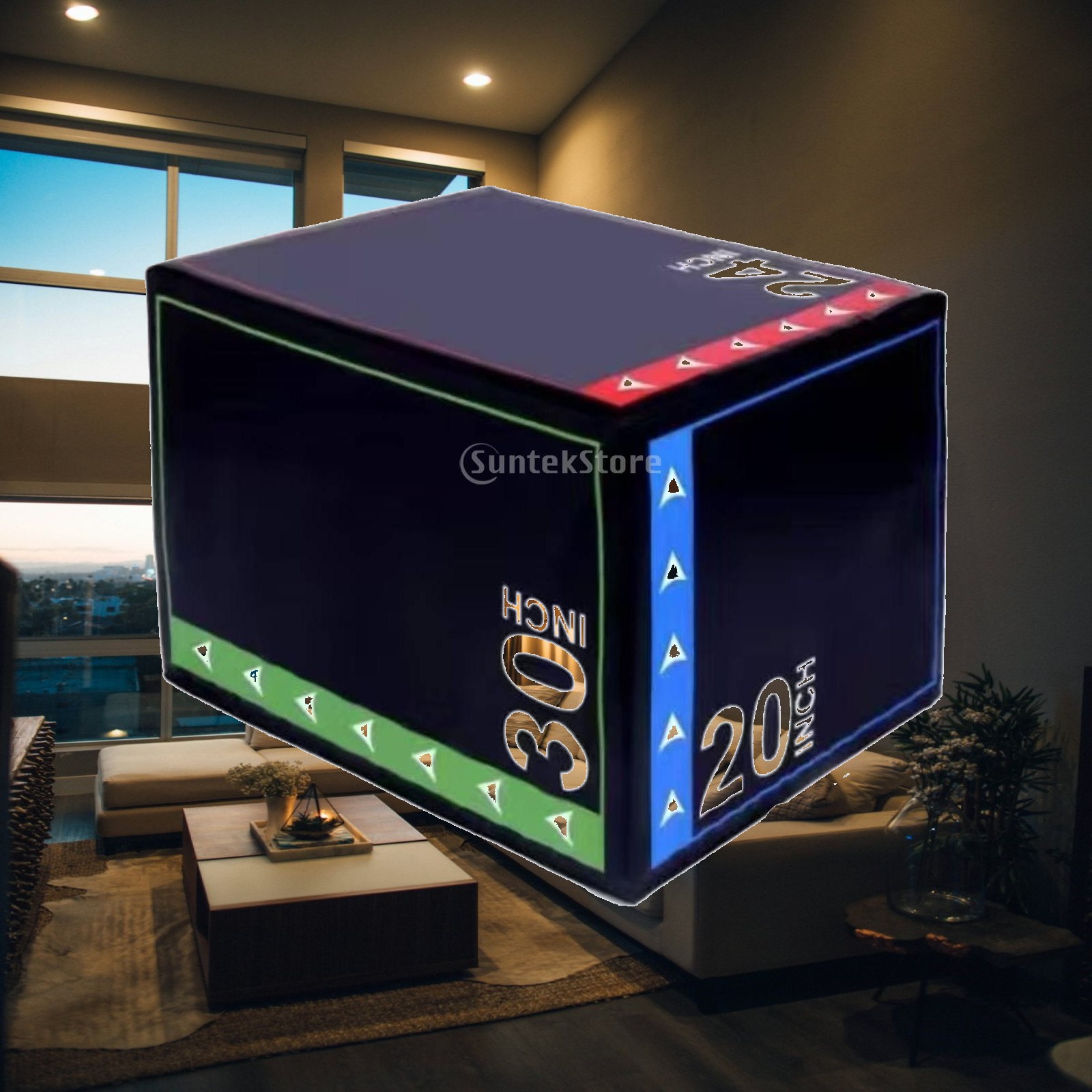 Plyo Jump Box - Soft Plyo Jump Box Shock-Absorbing Foam
