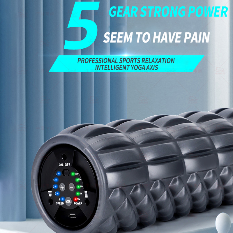 Yoga Fitness Roller - Massage Roller Foam Shaft Yoga Column