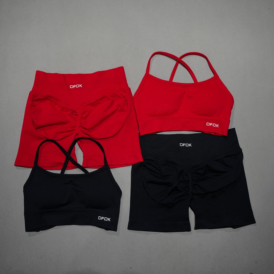 Yoga Fitness Kleidung - DFDK High Waist Short Leggings Matching