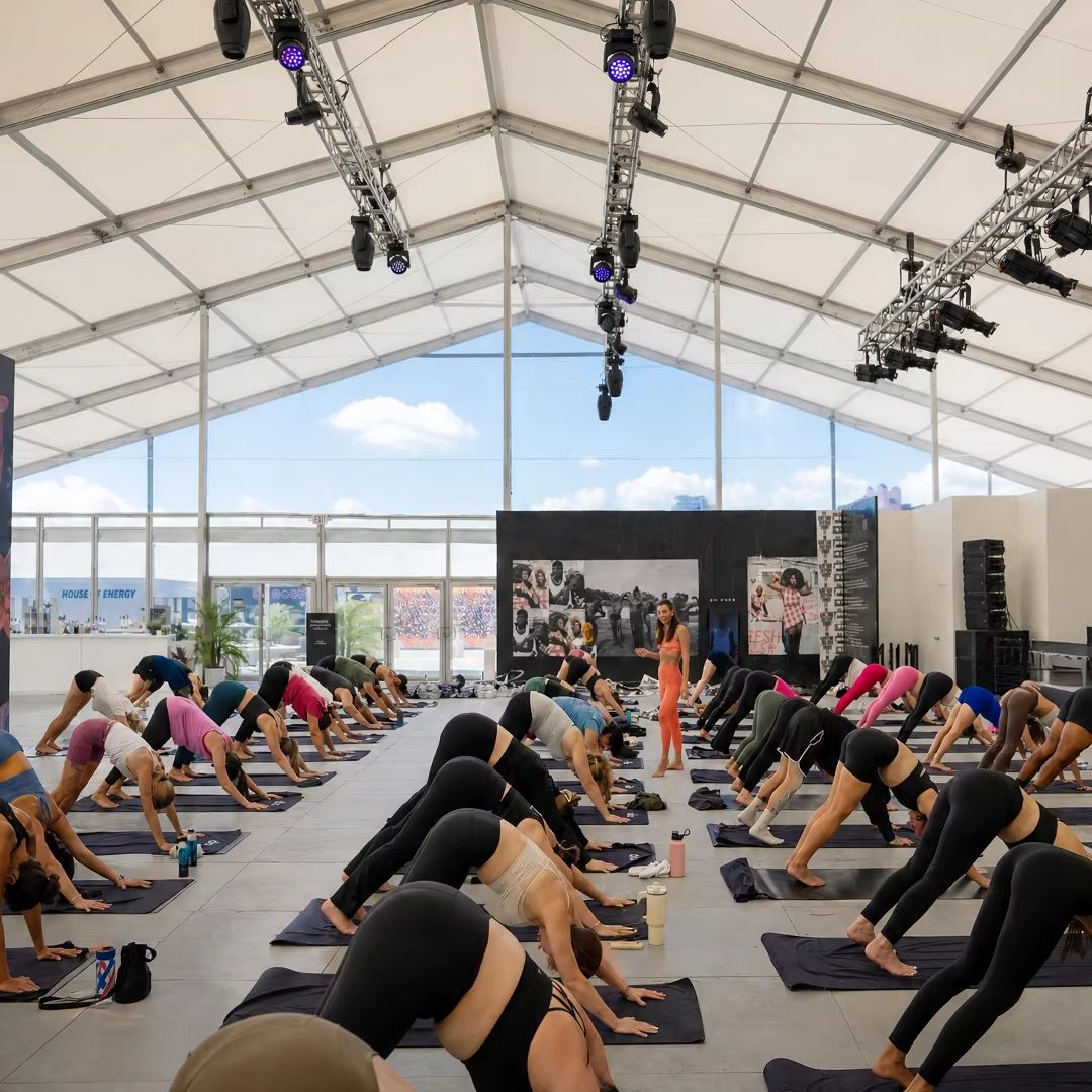 White Aluminum Atrium Tent Opt - Yoga Fitness Retreat review and price