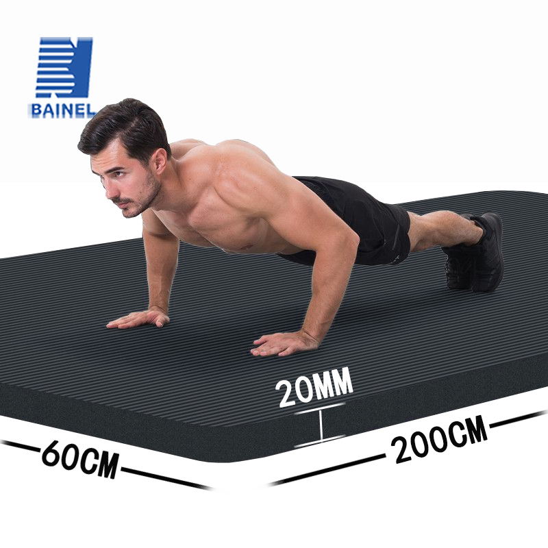 20mm Yoga Mat Extra Long and T - Yoga Fitness Health review and price