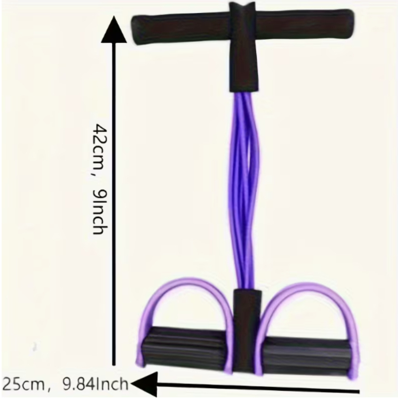 6 Tubes Elastic Yoga Pedal Pul - Yoga Fitness Gear review and price