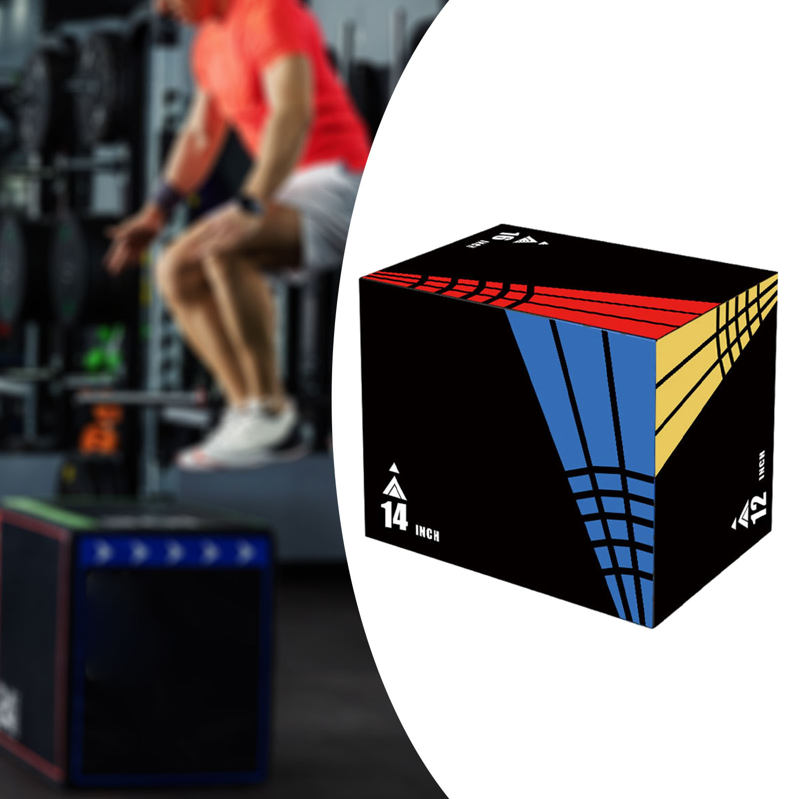 3-in-1Jump Box Plyometric Box  - Plyo Jump Box review and price