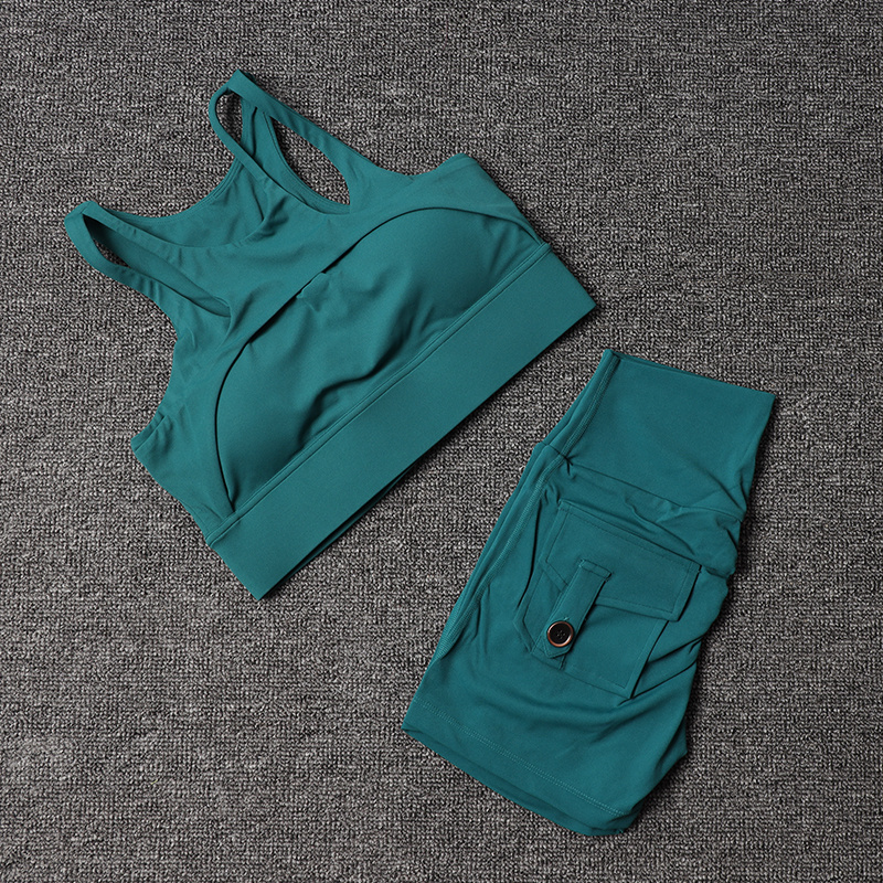 Fitness Shorts Yoga Sets Women - Yoga Fitness Kleidung review and price
