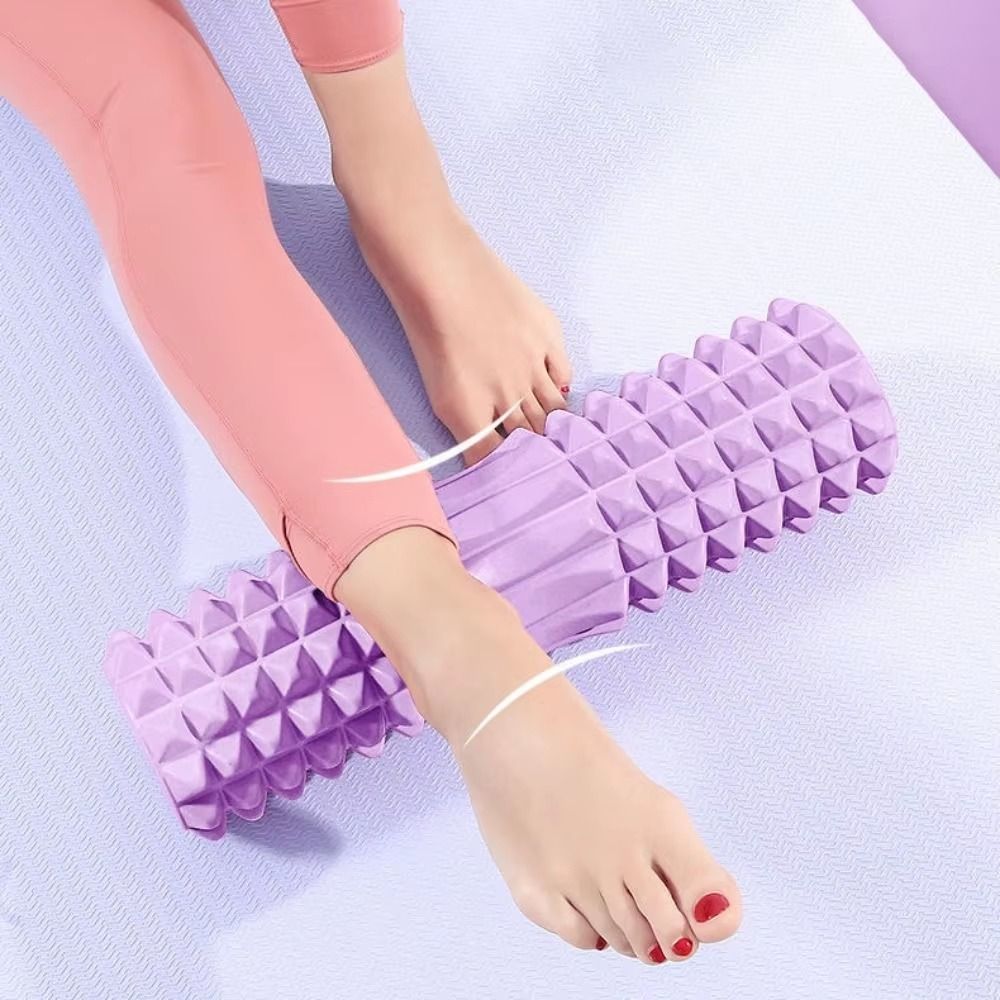 EVA Foam Fitness Back Roll Tri - Yoga Fitness Roller review and price