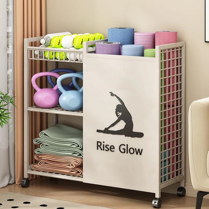 Mobile Fitness Cart with Wheel - Yoga Fitness Gear review and price