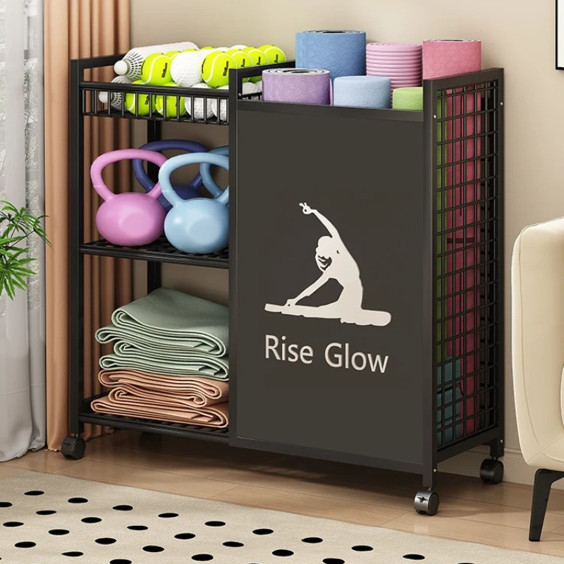 Mobile Fitness Cart with Wheel - Yoga Fitness Gear review and price