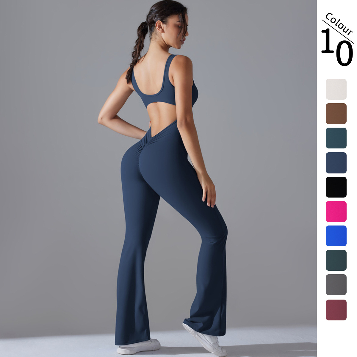 Sexy Back V Jumpsuit Gym Set W - Yoga Và Fitness review and price