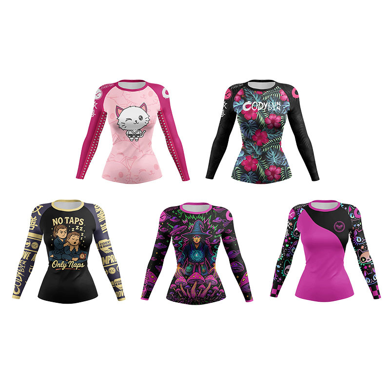 Women MMA Compression Sport T- - Yoga Fitness Jiu Jitsu review and price