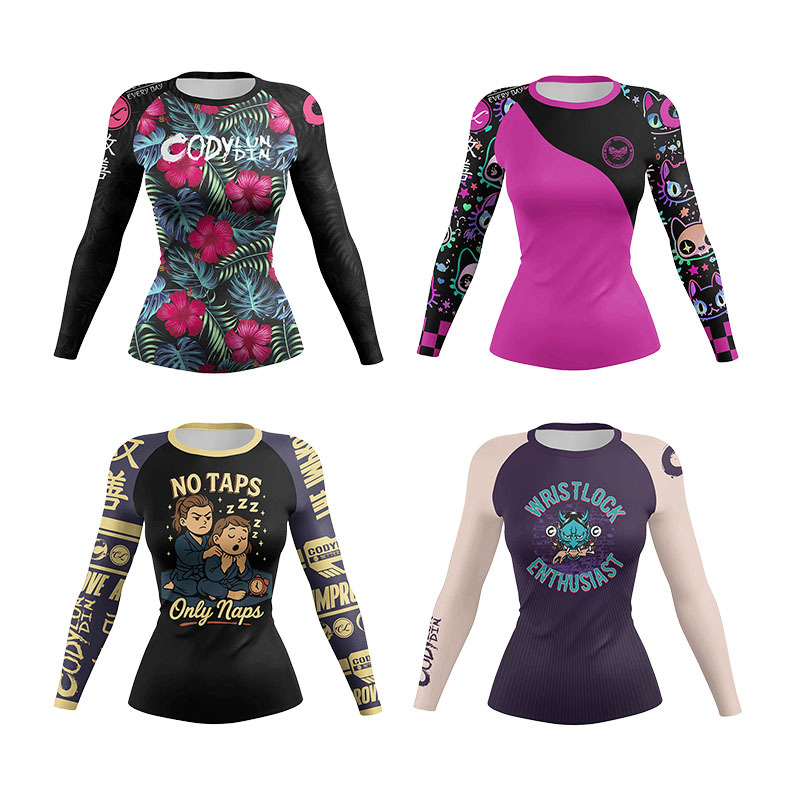 Women MMA Compression Sport T- - Yoga Fitness Jiu Jitsu review and price