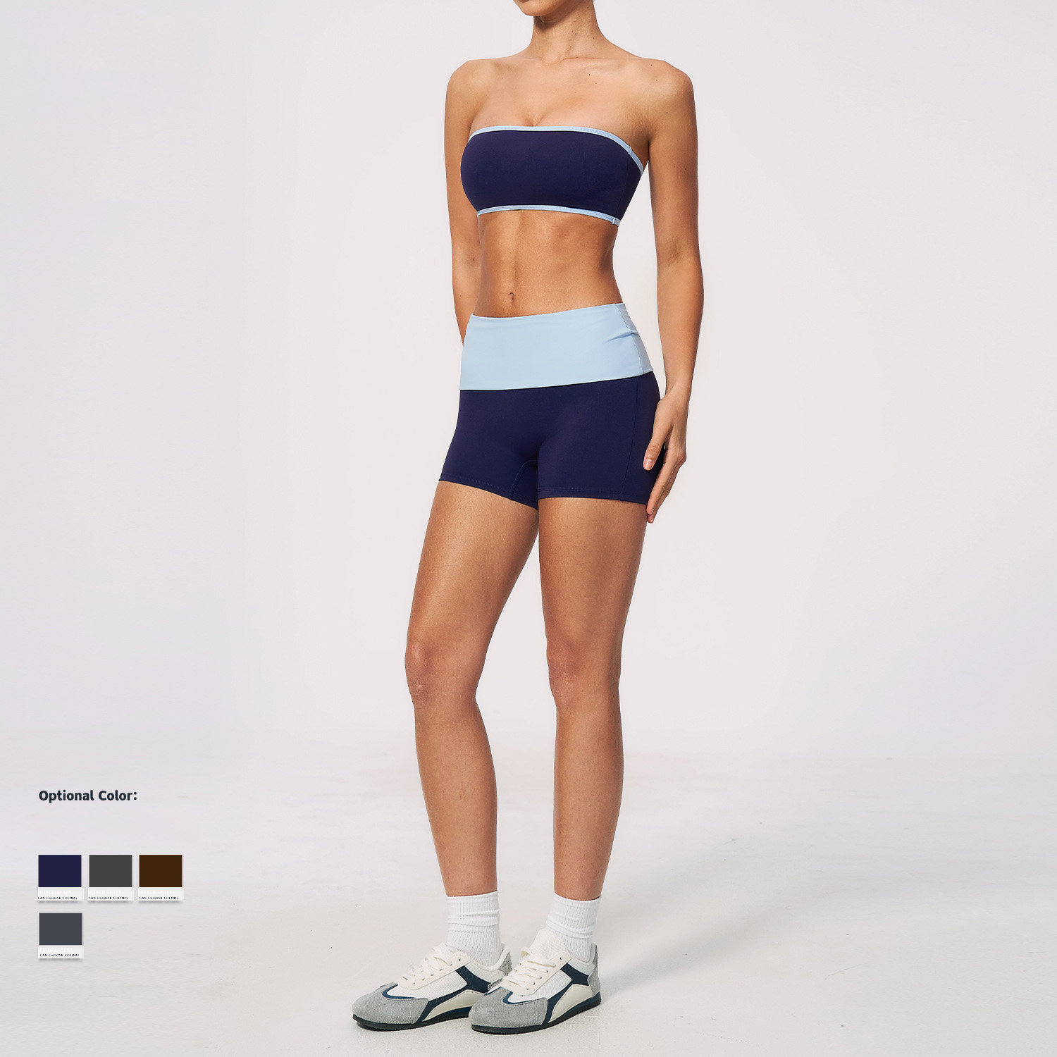 Women Nylon Two Piece Fitness  - Yoga Và Fitness review and price