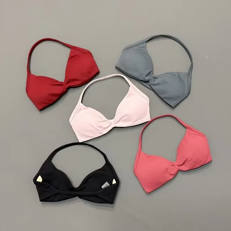 Women Halter Sports Bra V Neck - Yoga Và Fitness review and price