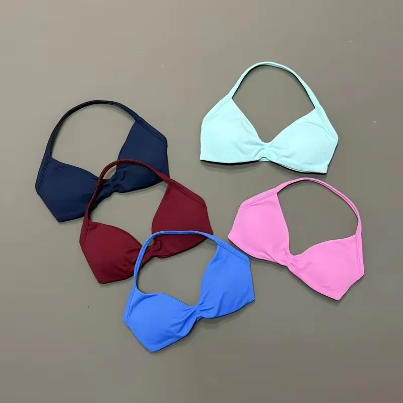 Women Halter Sports Bra V Neck - Yoga Và Fitness review and price