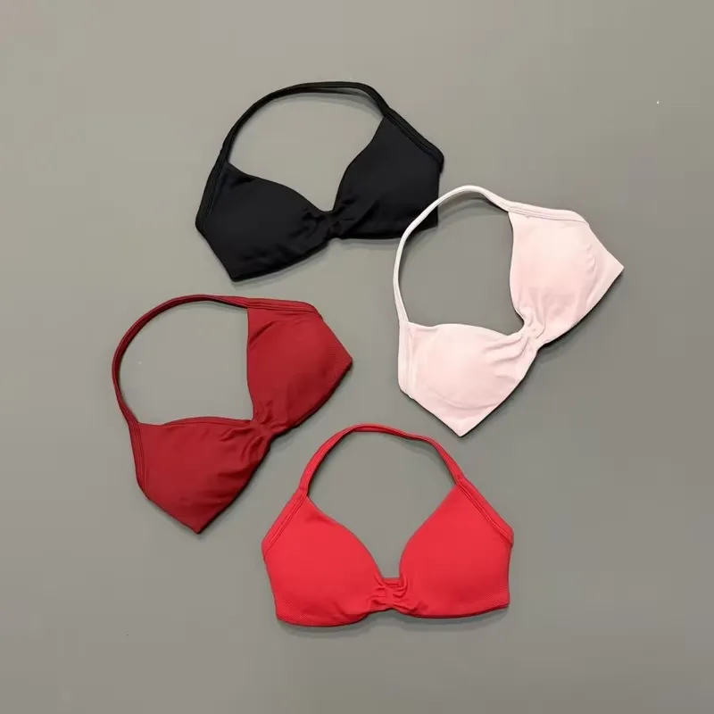Women Halter Sports Bra V Neck - Yoga Và Fitness review and price