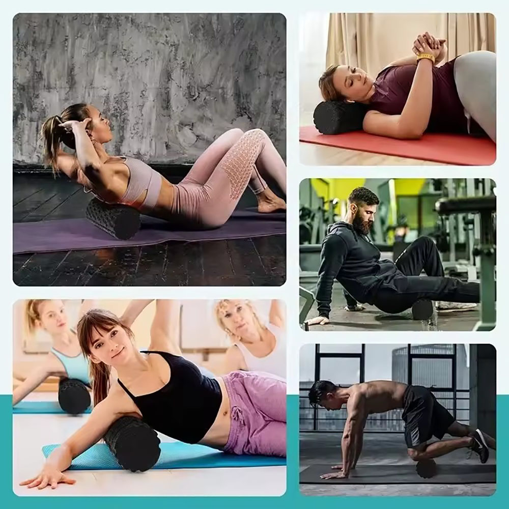 33cm Foam Roller for Muscle Ma - Yoga Fitness Roller review and price