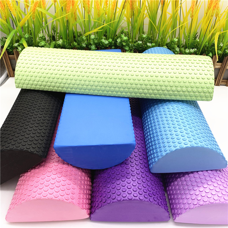 30/45cm Half Round EVA Massage - Yoga Fitness Roller review and price