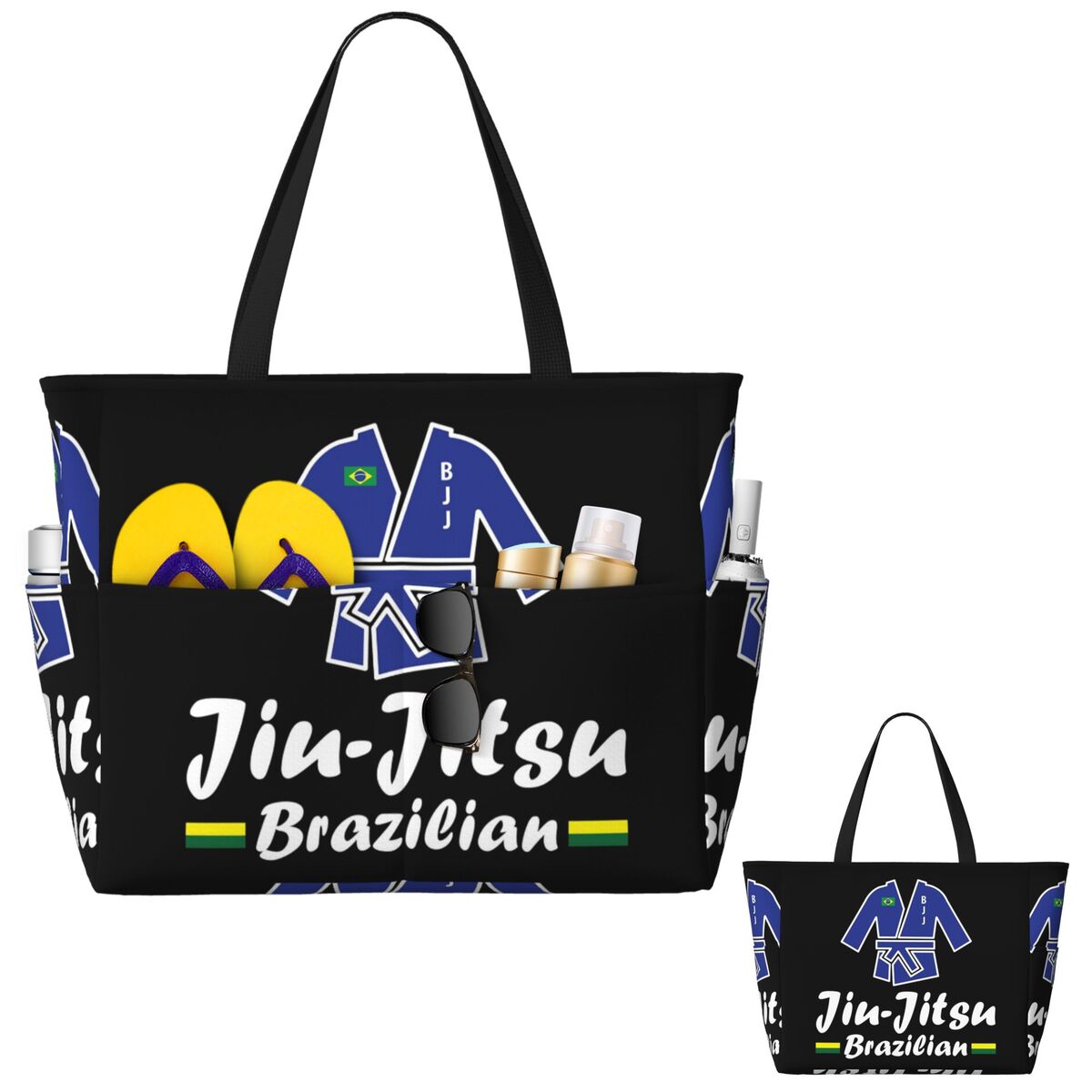 Jiu-Jitsu Beach Tote Bag Sport - Yoga Fitness Jiu Jitsu review and price