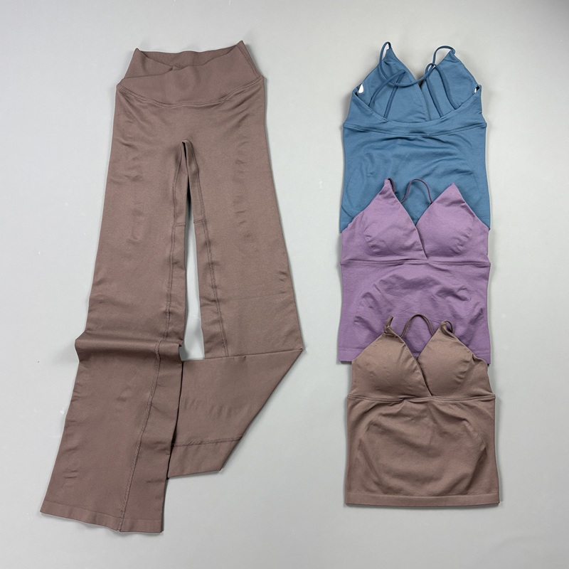 2Pcs Women Seamless Yoga Worko - Yoga Fitness Kleidung review and price